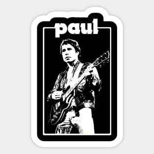 Paul  The White Stencil Sticker